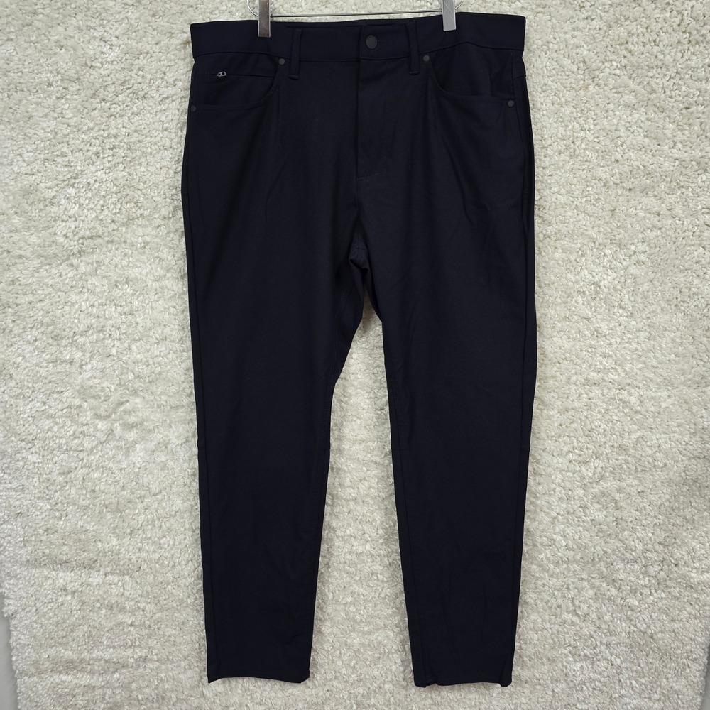 Projek Raw Tech Apparel Pants Men's 36 Blue Performance Commuter Golf Trousers